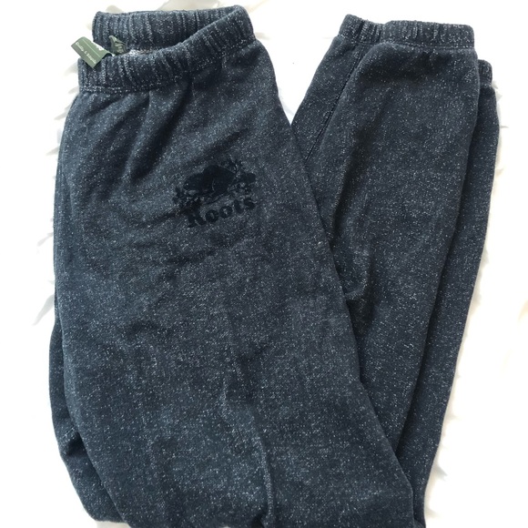 Roots Pants - Roots Canada black pepper sweatpants